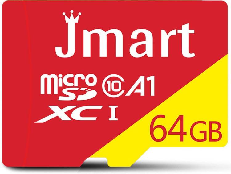 Jmart Ultra Premium 64 GB MicroSD Card Class 10 100 MB/s  Memory Card