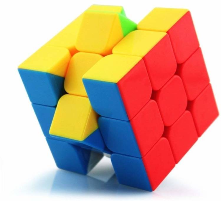 Shri ambe toyland 3X3 High Speed Stickerless Cube