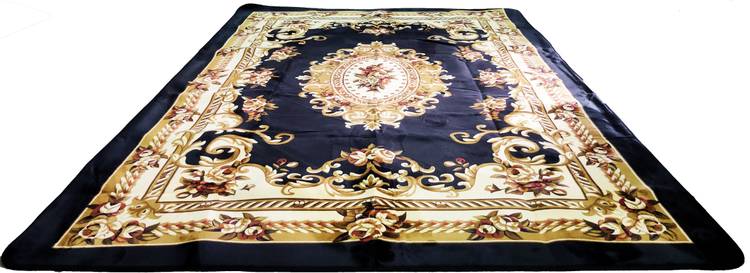 HOMY DECOR Multicolor Polyester Carpet