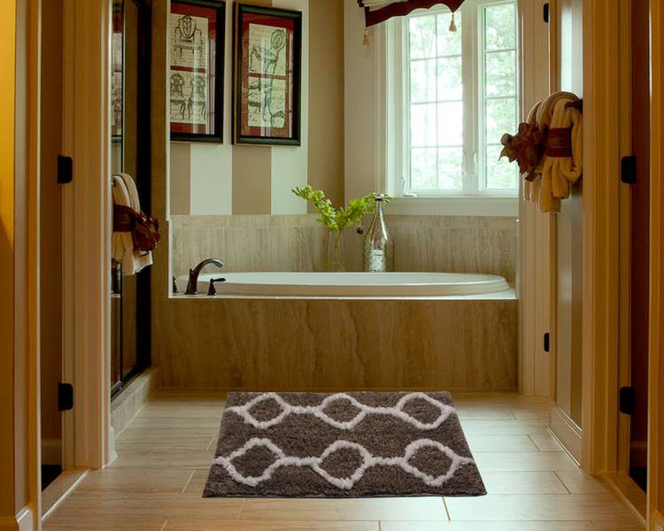 Orioles Microfiber Bathroom Mat