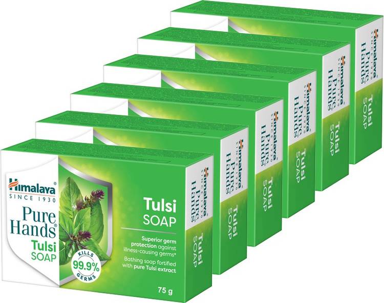 Himalaya Pure Hands Tulsi soap 75g (pack of 6)