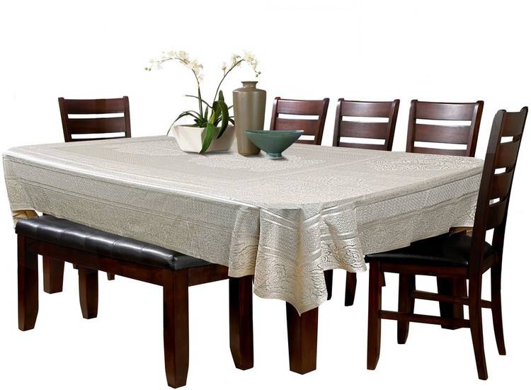 JAYDEE Floral 6 Seater Table Cover