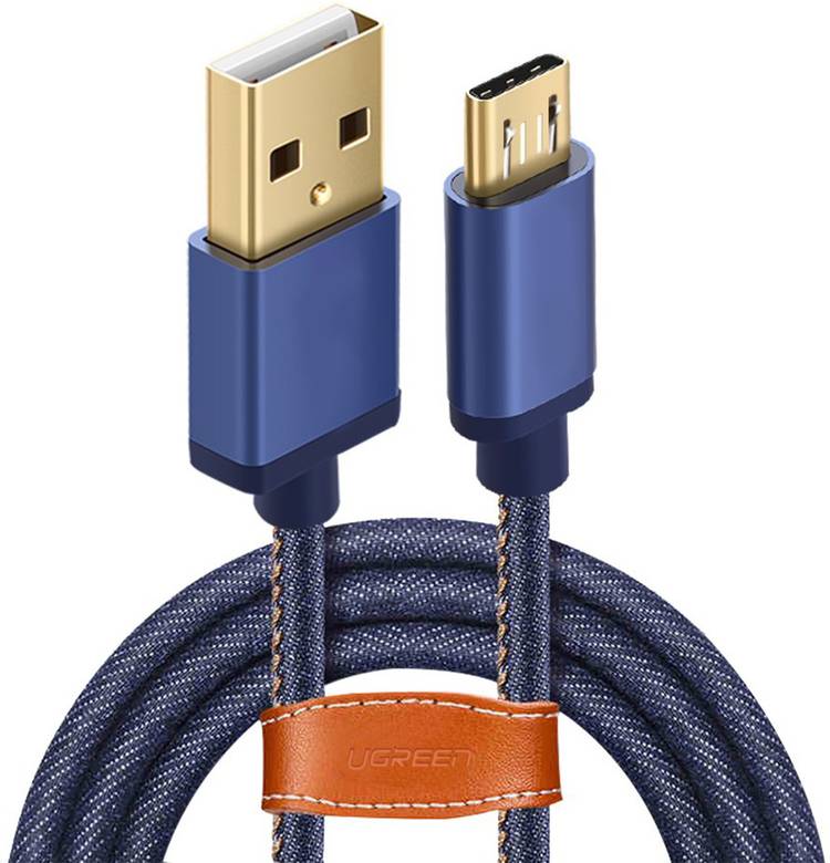 WeCool UGREEN Micro USB Cable Denim 5 A 1 m Nylon Braided Micro USB Cable