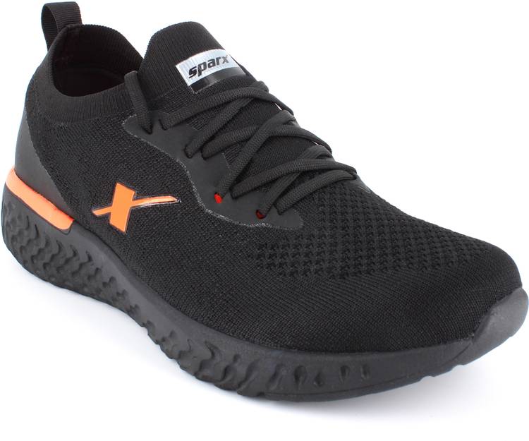 Men SM-443 Black Orange Running Shoes For Men