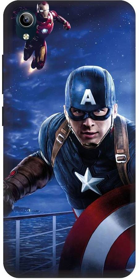 mnu Back Cover for Vivo Y91i-Marvel_8k-