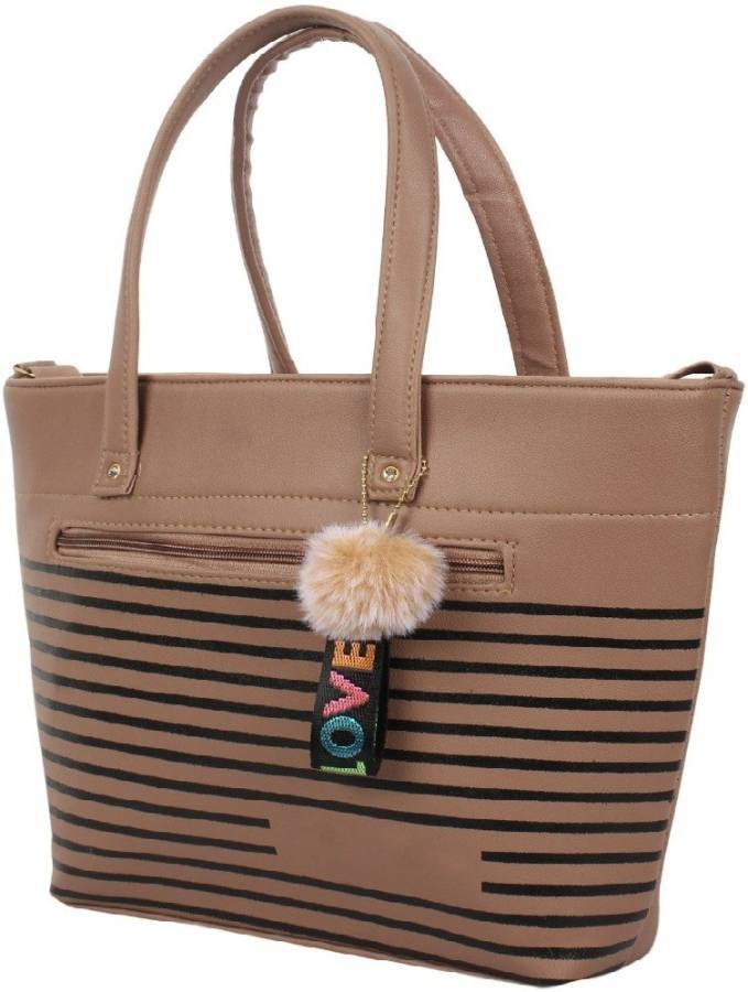 Women Beige Hand-held Bag Price in India