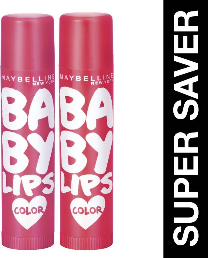 MAYBELLINE NEW YORK Baby Lips Cherry Kiss & Berry crush Price in India