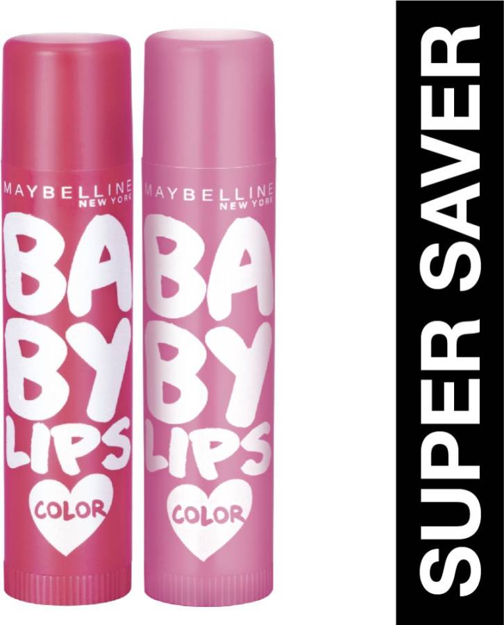 MAYBELLINE NEW YORK Baby Lips Combo - Berry Crush & Pink Lolita Price in India