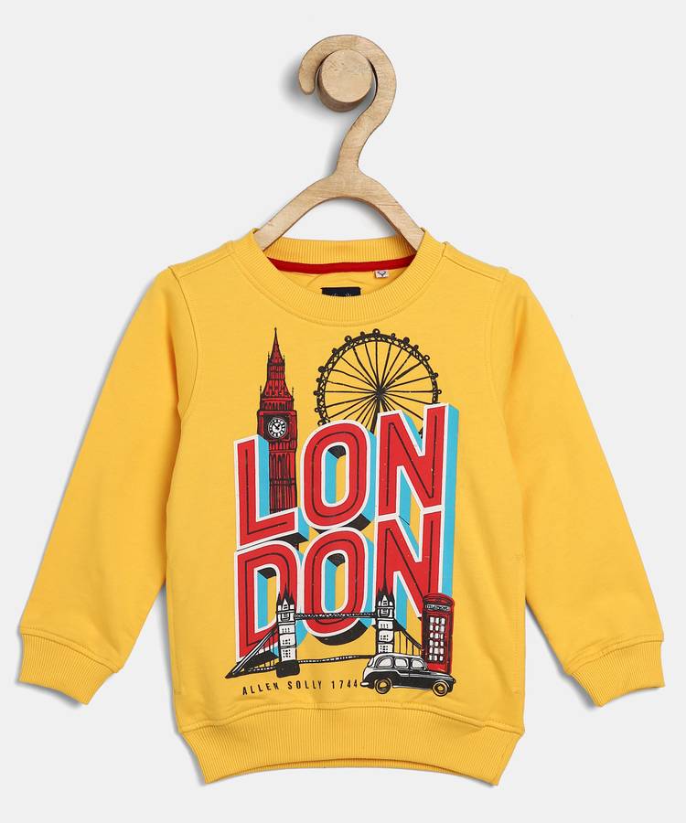 Full Sleeve Graphic Print Boys Sweatshirt