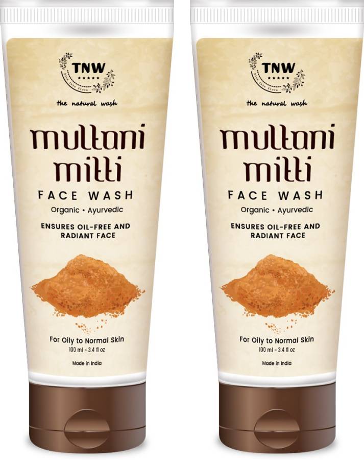 TNW - The Natural Wash Multani Mitti  For Tanning & Pigmentation (Paraben/Sulphate Free) Face Wash Price in India
