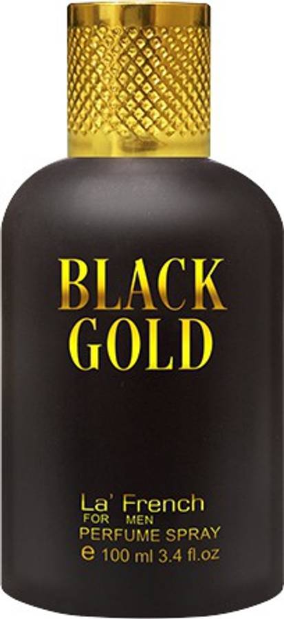 La French BLACK GOLD Perfume, Long Lasting Classic Fragrance, Eau De Parfum 100ml, Ideal for Men. Eau de Parfum  -  100 ml