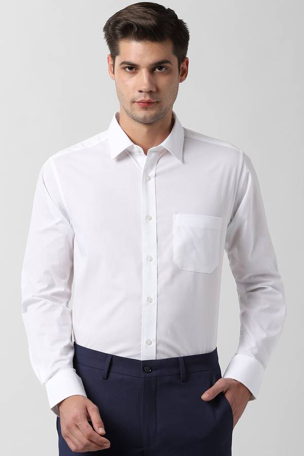 Men NA Fit Checkered Formal Shirt