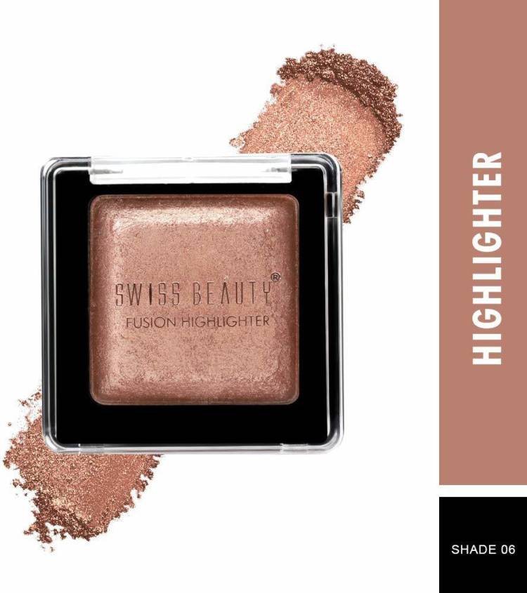 SWISS BEAUTY Fusion Highlighter, Face Makeup, Shade-06 ,6 gm Highlighter Price in India