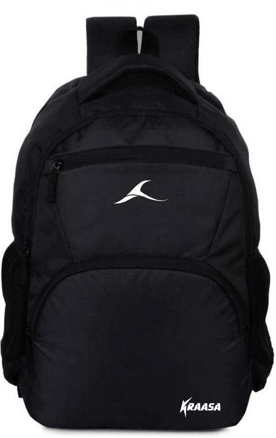 Large 35 L Laptop Backpack Black Zipper