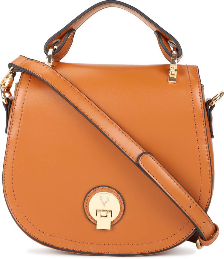 Brown Women Hand-held Bag