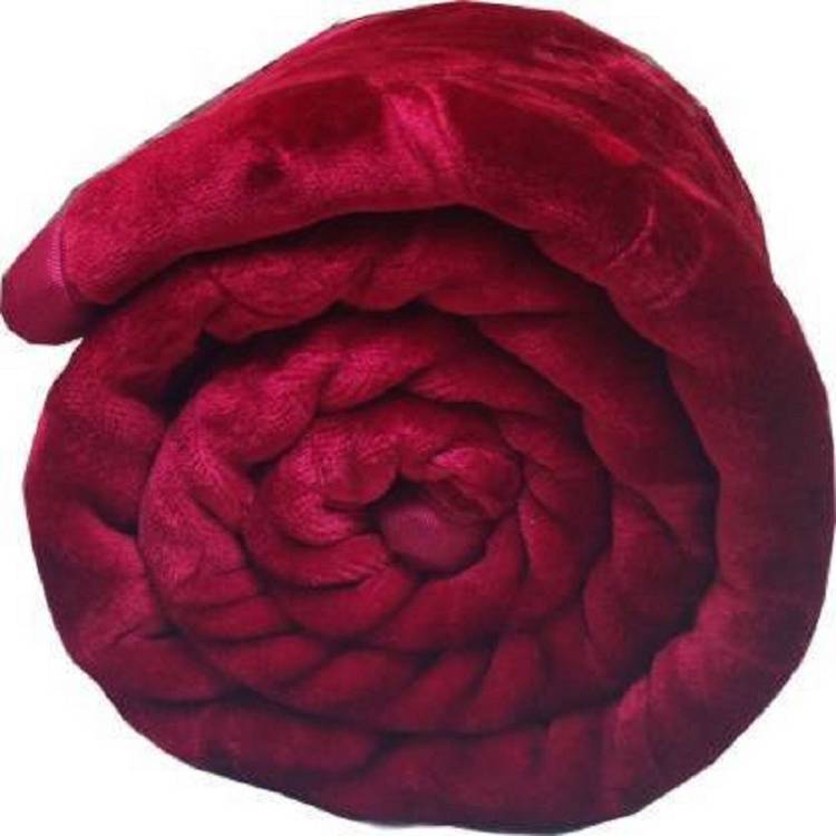 YESTIC Floral Double Mink Blanket