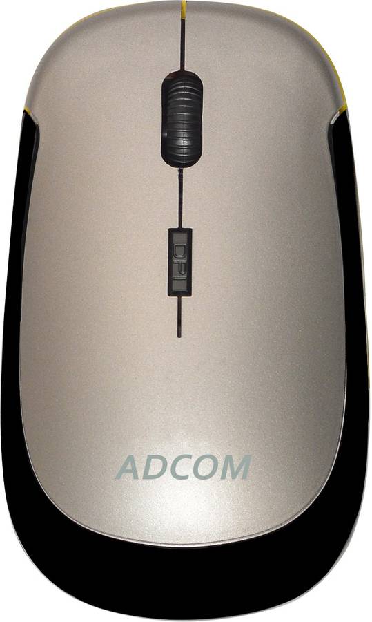 ADCOM 4D Slim Wireless Mouse with Nano Receiver Wireless Optical Mouse