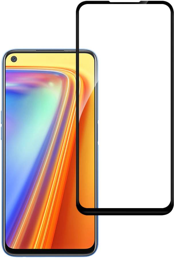 Hupshy Edge To Edge Tempered Glass for Realme Narzo 20 Pro, Realme 7i, Realme 6i, Realme 7, Realme 6