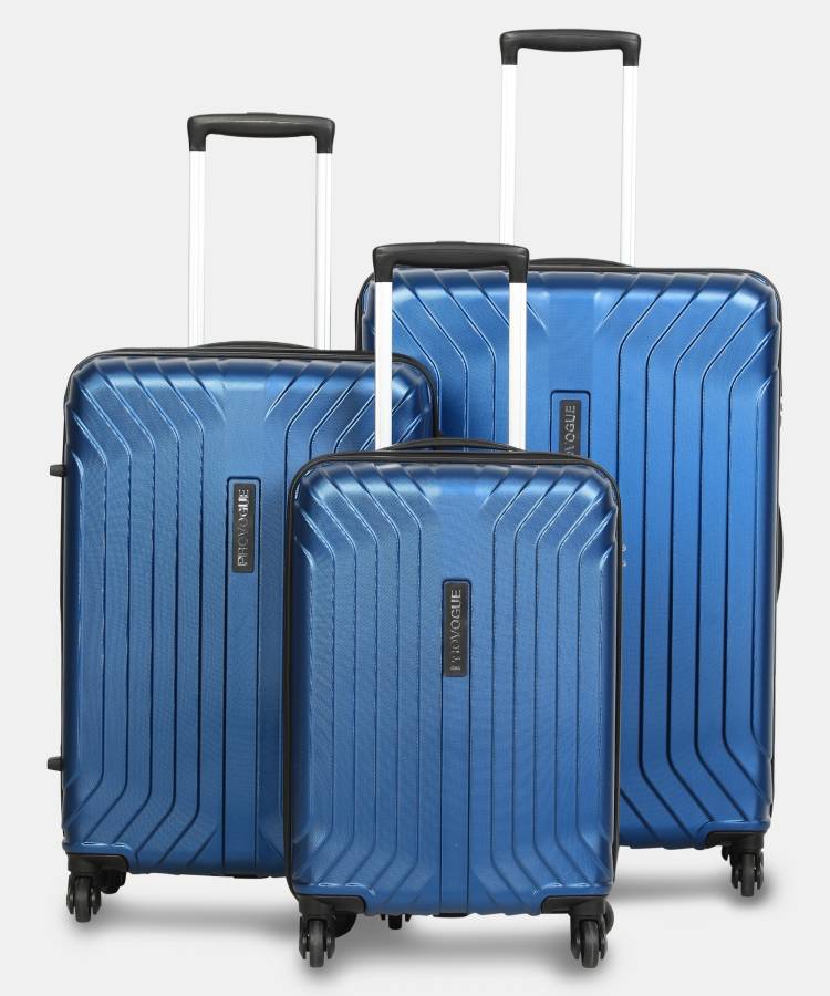 Hard Body Set of 3 Luggage - Kauffman - Teal