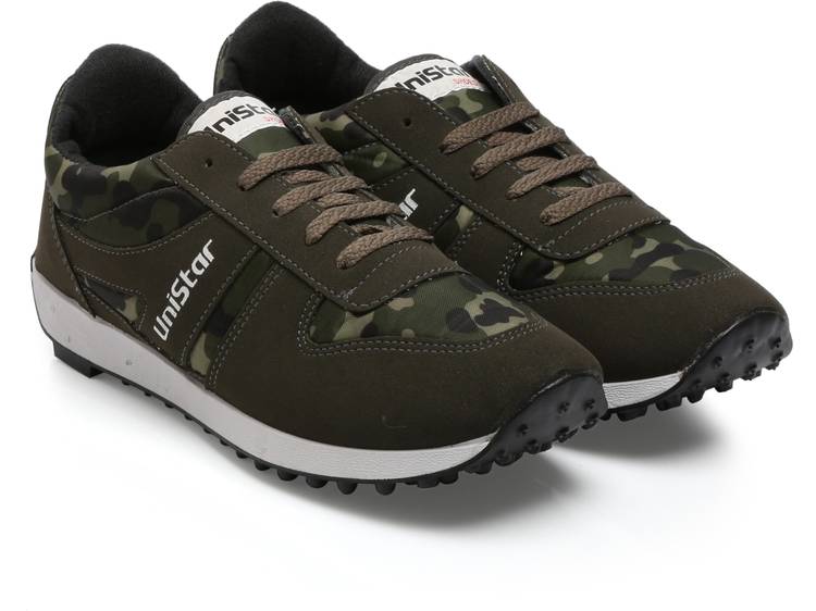 Jogging, Walking & Running (Narrow Toe) Shoes; 602_Camogreen Running Shoes For Men