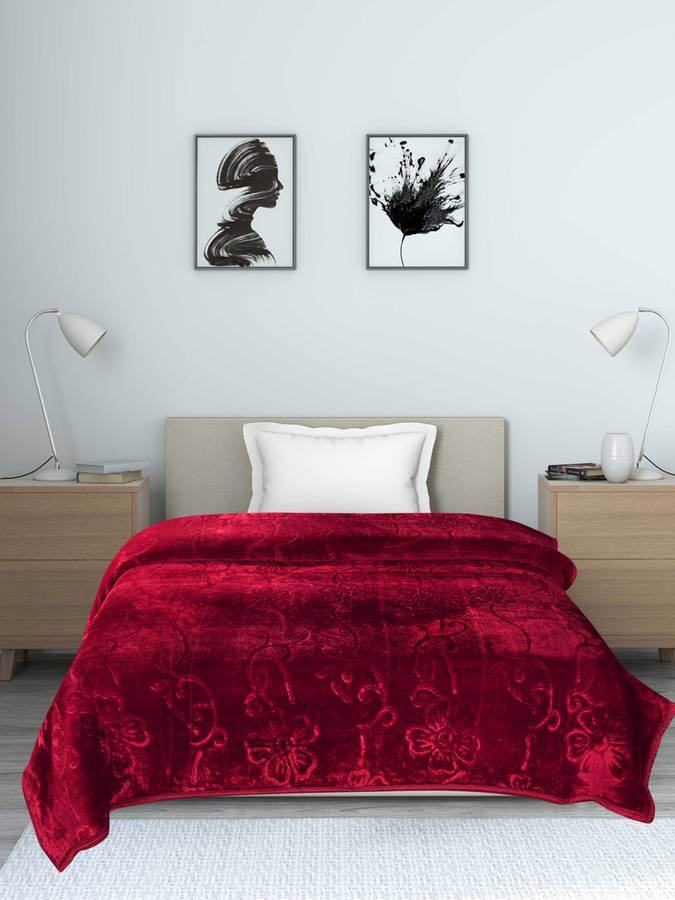 Flipkart SmartBuy Printed Single Mink Blanket