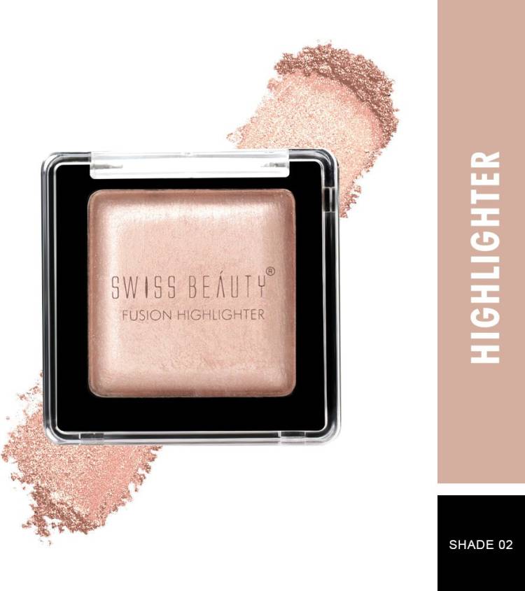 SWISS BEAUTY Fusion Highlighter, Face Makeup Highlighter Price in India