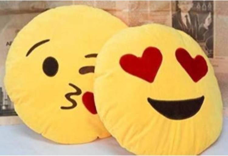 avnoor enterprises Cotton Solid Cushion Pack of 2