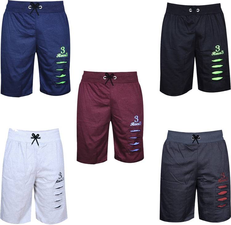 Short For Boys & Girls Casual Printed Pure Cotton