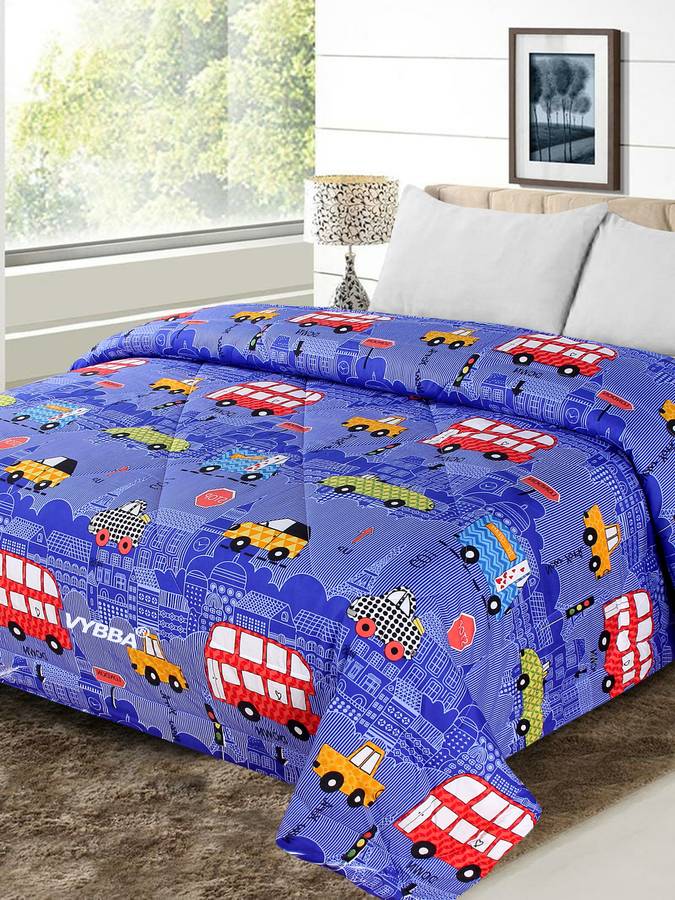 VYBBA Printed Double Comforter