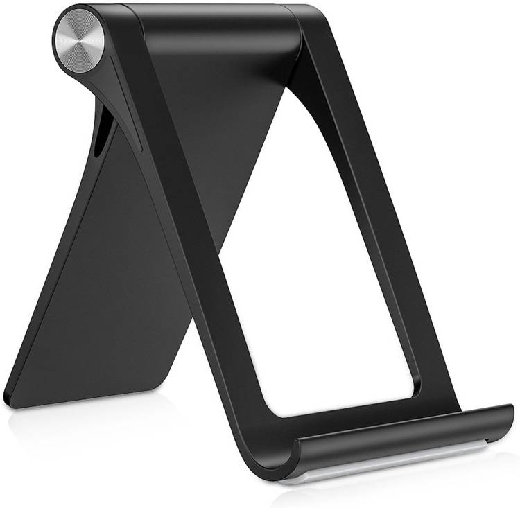 Flipkart SmartBuy COMPACT 360° ROTATABLE Multi Angle Mobile Stand. Phone Holder for iPhone, Android, Samsung, OnePlus, Xiaomi(BLACK) Mobile Holder