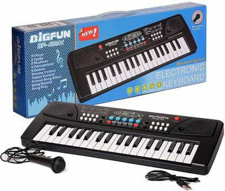 SG store 37 Keys Piano Keyboard Toy with Microphone, USB Power Cable & Sound Recording Function