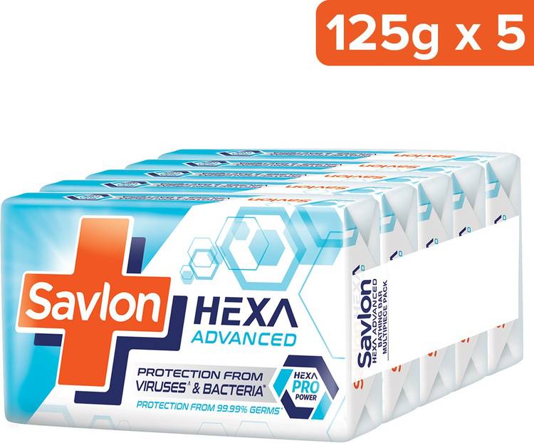 Savlon Hexa Advanced Soap - 125gx5