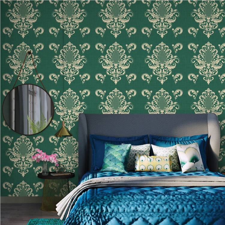 Asian Paints Large EzyCR8 P&S Classic Victorian_Green Textures