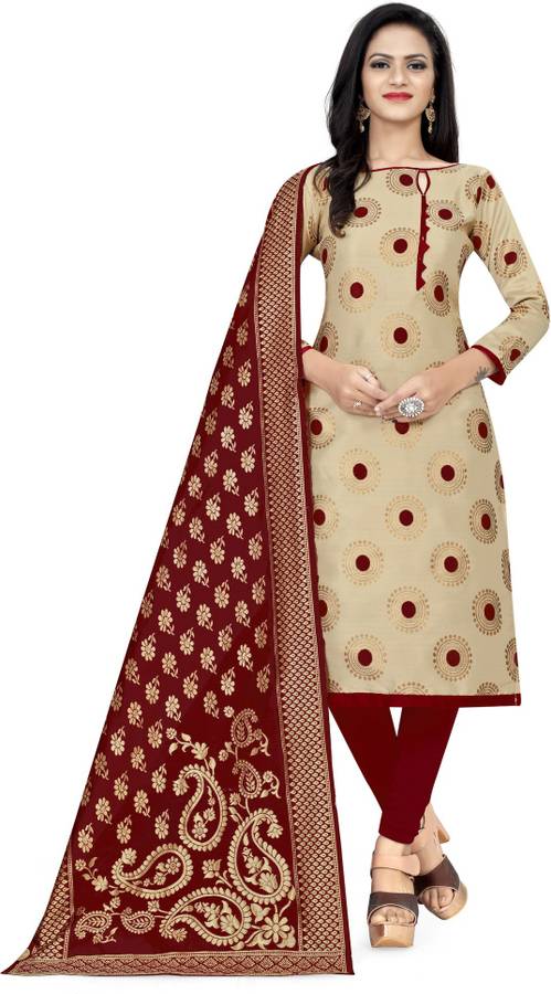 Textile Catalog Cotton Silk Blend Woven Salwar Suit Material