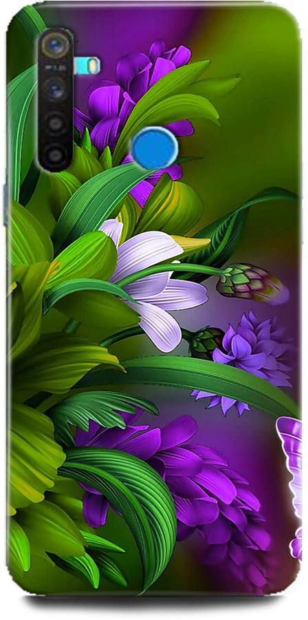 MS STYLISH Back Cover for Realme 5 / RMX1911 FLOWER, ABSTRACT, TEXTURE