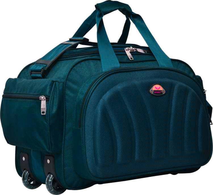 sky spirit (Expandable) super premium heavey duty 60L polyester lightweight luggage bag Duffel Strolley Bag