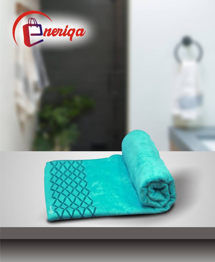 ENERIQA Cotton 400 GSM Bath Towel