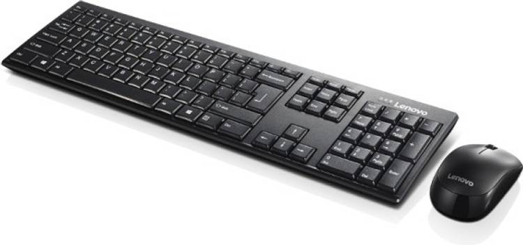 Lenovo KB MICE_BO Wireless combo 100 Eng Wireless Laptop Keyboard