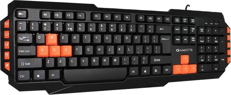 Amkette Xcite PRO Wired USB Laptop Keyboard