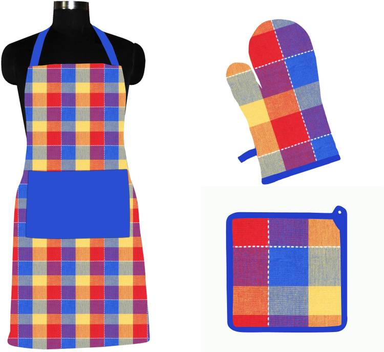 Flipkart SmartBuy Multicolor Cotton Kitchen Linen Set