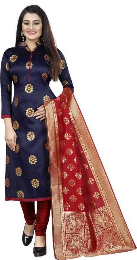 YANA COUTURE Cotton Silk Blend Woven Salwar Suit Material