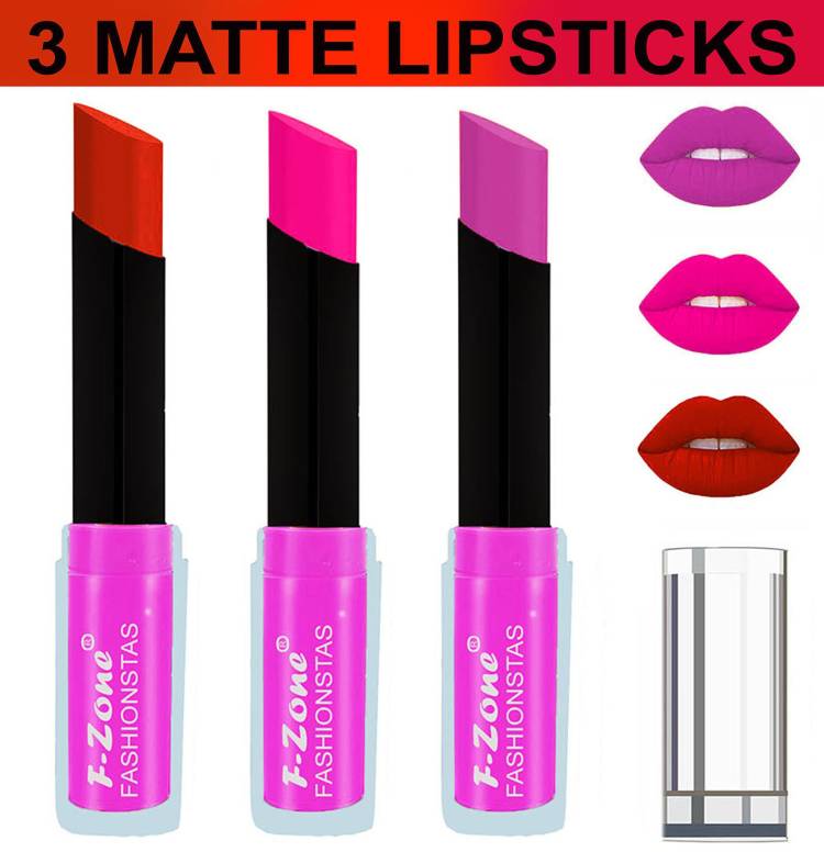 F-Zone Soft & Smooth Touch Velvet Matte Lip Color Combo 104 Price in India