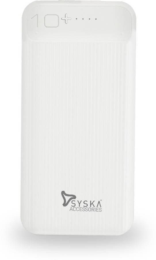 Syska 10000 mAh Power Bank (10 W, Fast Charging)