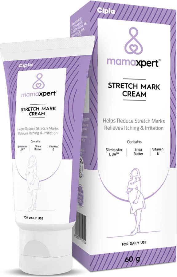 Cipla Mamaxpert Stretch Mark Cream to Reduce Stretch Marks & Scars Price in India