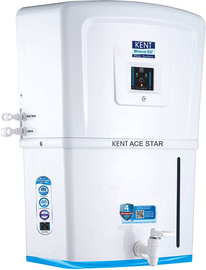 Kent Ace Star 8 L RO + UV + UF + TDS Water Purifier with Digital Display