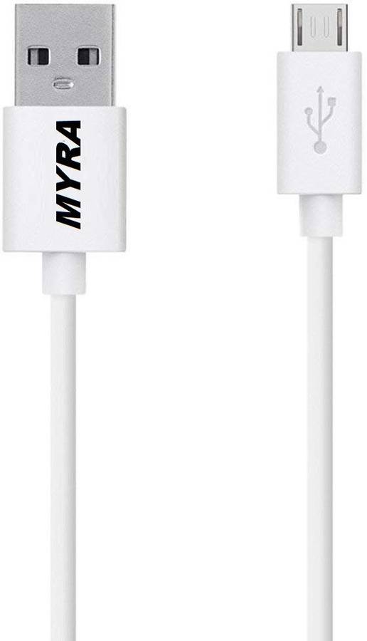 Myra 2.8A USB TO MICRO FAST CHARGING AND DATA CABLE FOR ANDROID PHONES 1 m Micro USB Cable