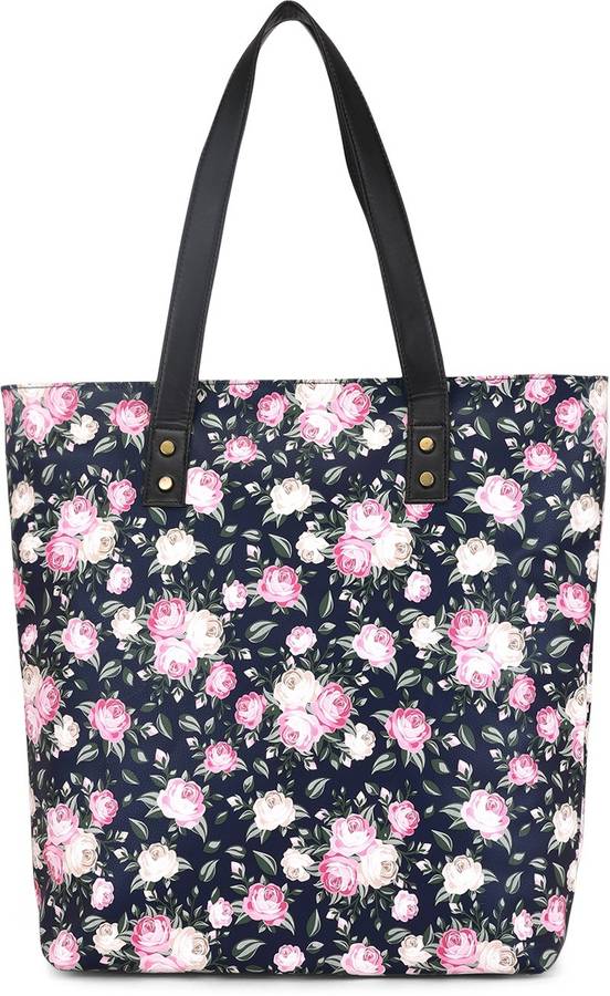 Women Multicolor, Blue Tote