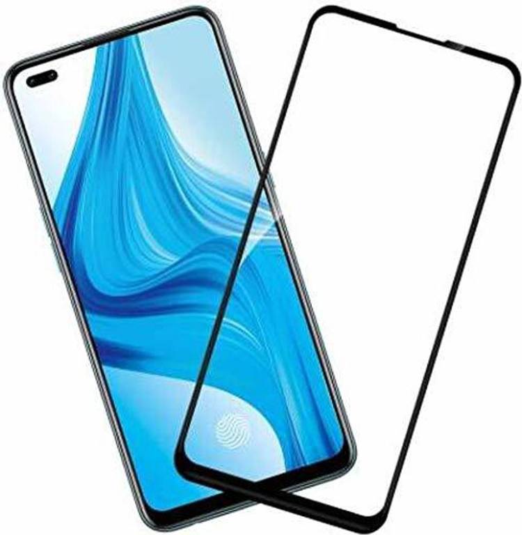 ZYNK CASE Edge To Edge Tempered Glass for Oppo F17 Pro, Realme 7 Pro, Vivo V17 Pro