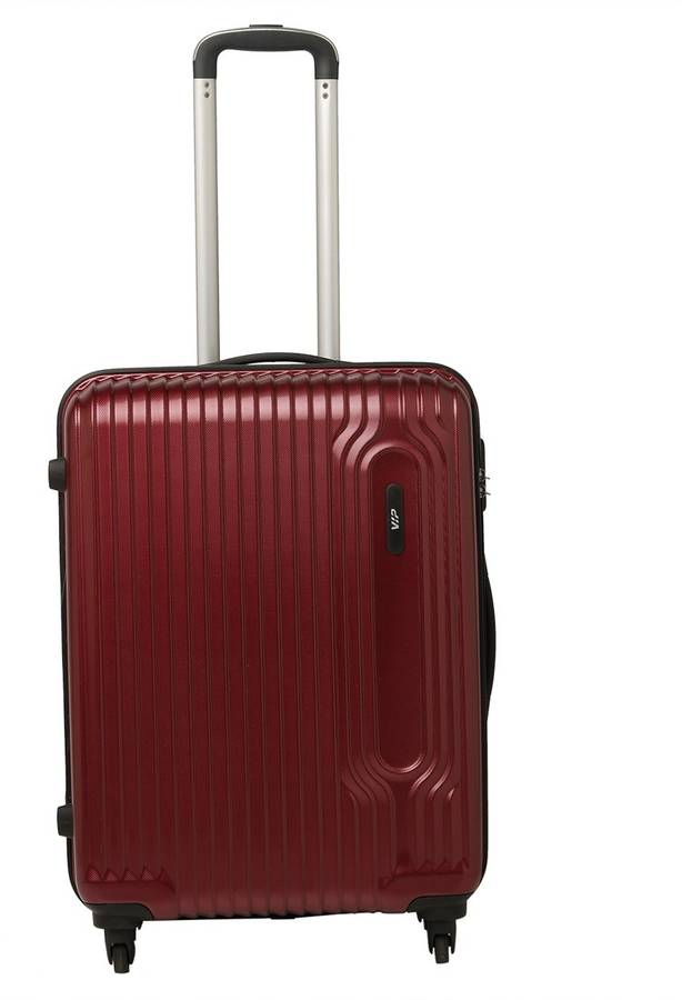 Medium Check-in Luggage (65 cm) - TRACE STROLLY 65 360 NEST MCD - Red