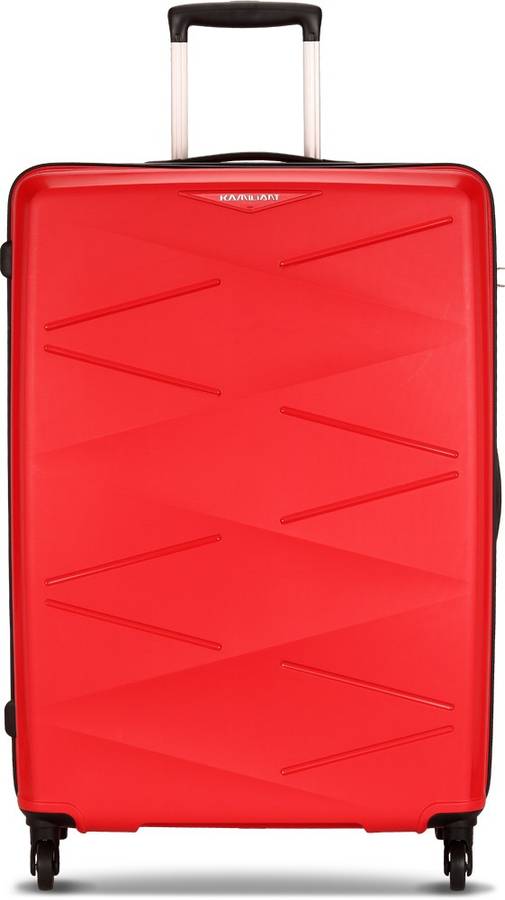 Large Check-in Luggage (79 cm) - Kam Triprism Sp - Red